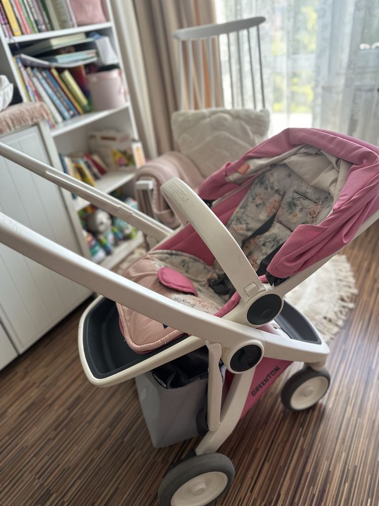 Greentom classic reversible pink torba gratis wkladka la millou