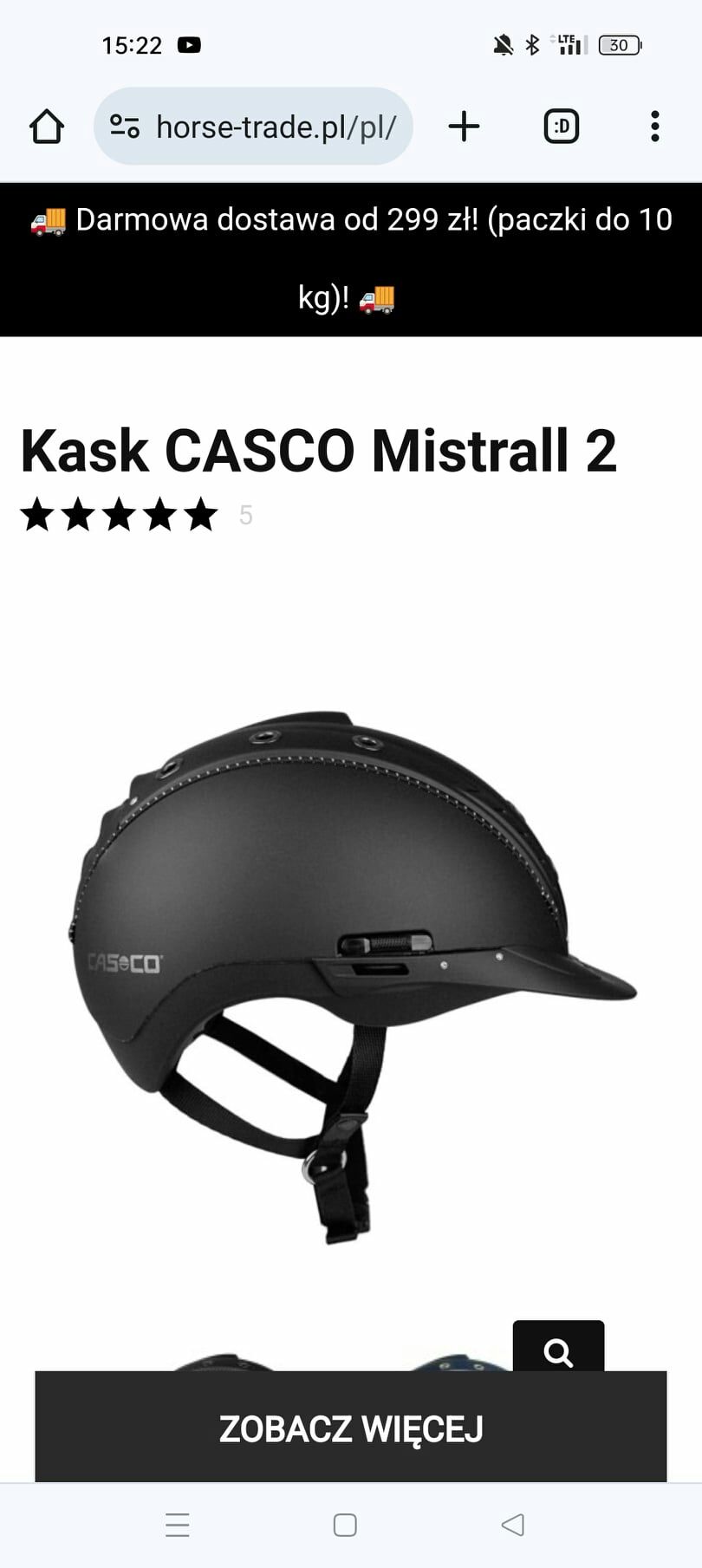 Kask casco Mistrall 2 r S 50-54 cm