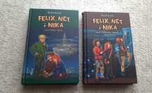 dwie książki Felix, Net i Nika