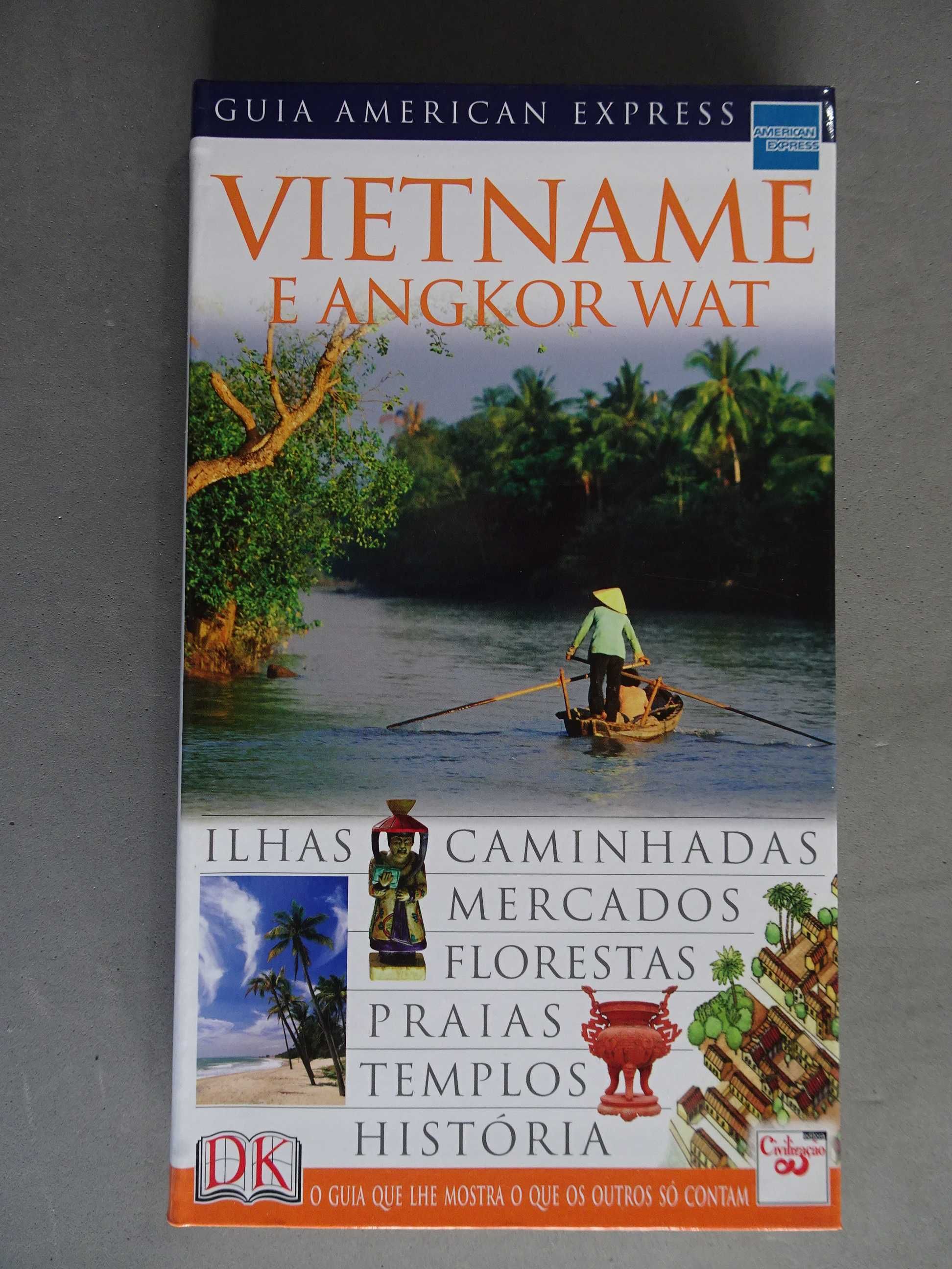 Livro Guia Turístico American Express Vietname e Angkor Wat