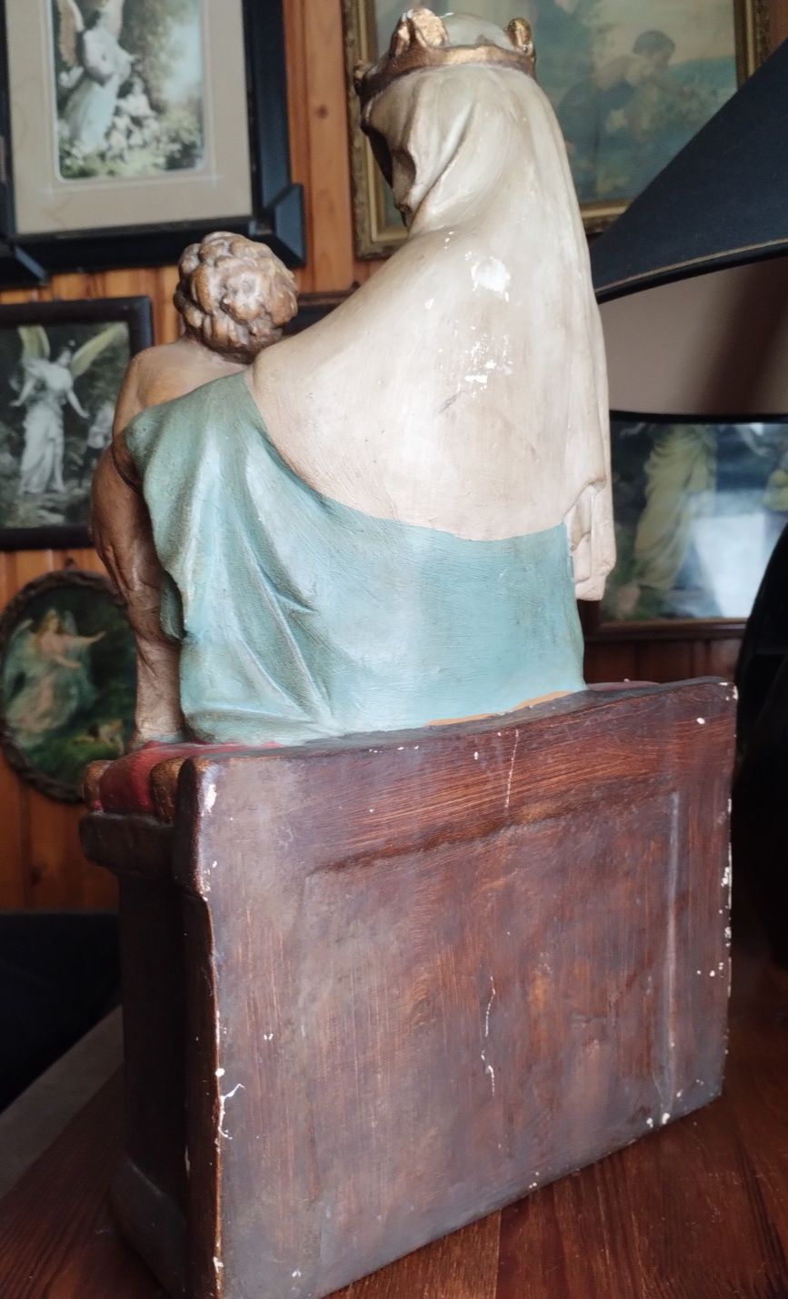 Matka Boska Maryja Madonna stara figura figurka