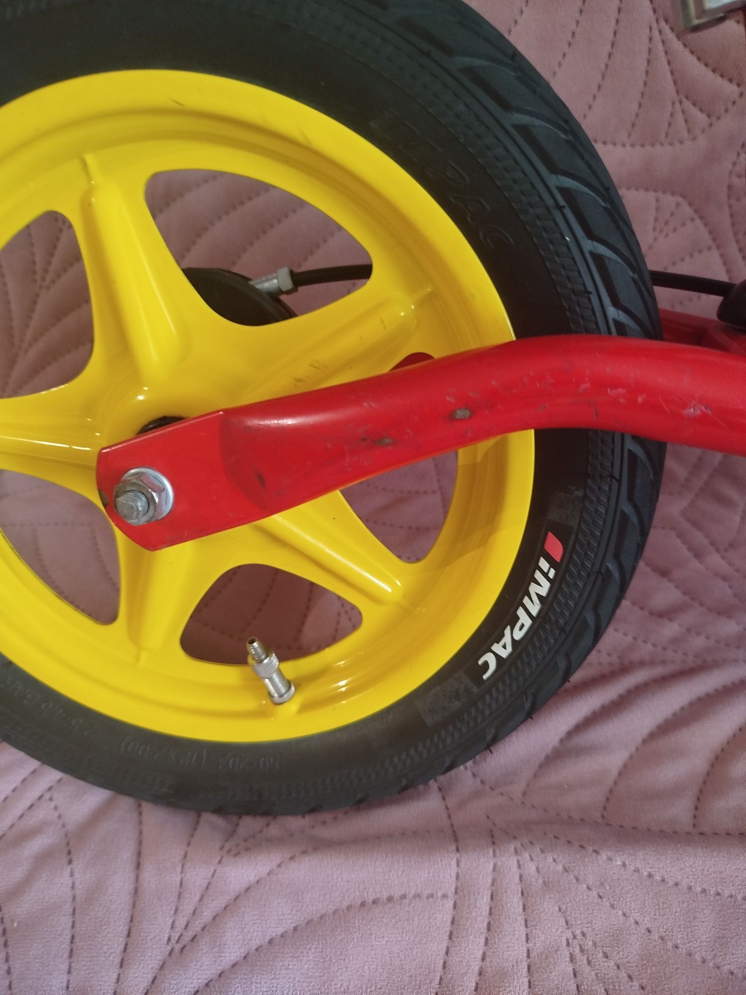 Puky rowerek biegowy 12" LR1, czerwony, stopka, hamulec