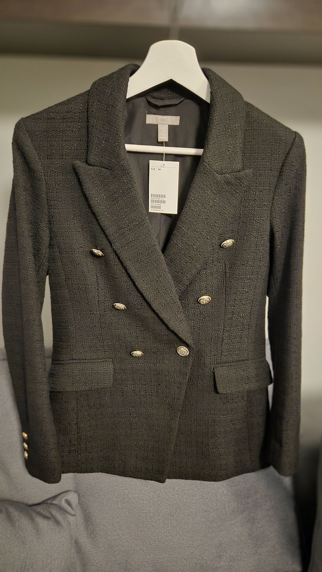 Nowa marynarka boucle H&M