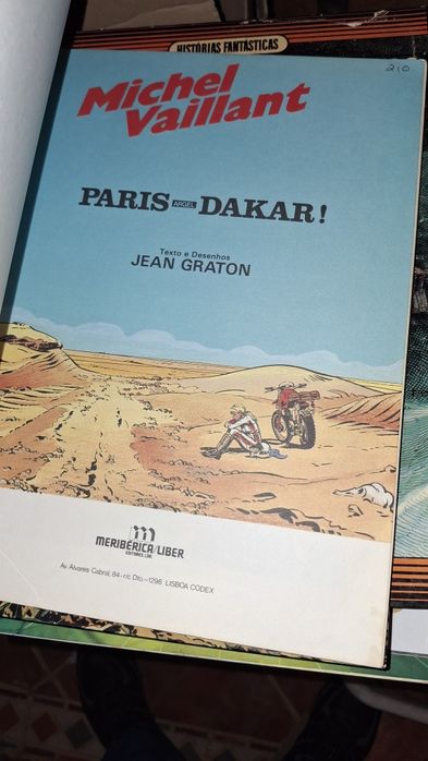 Michel Vaillant paris dakar inferno safari