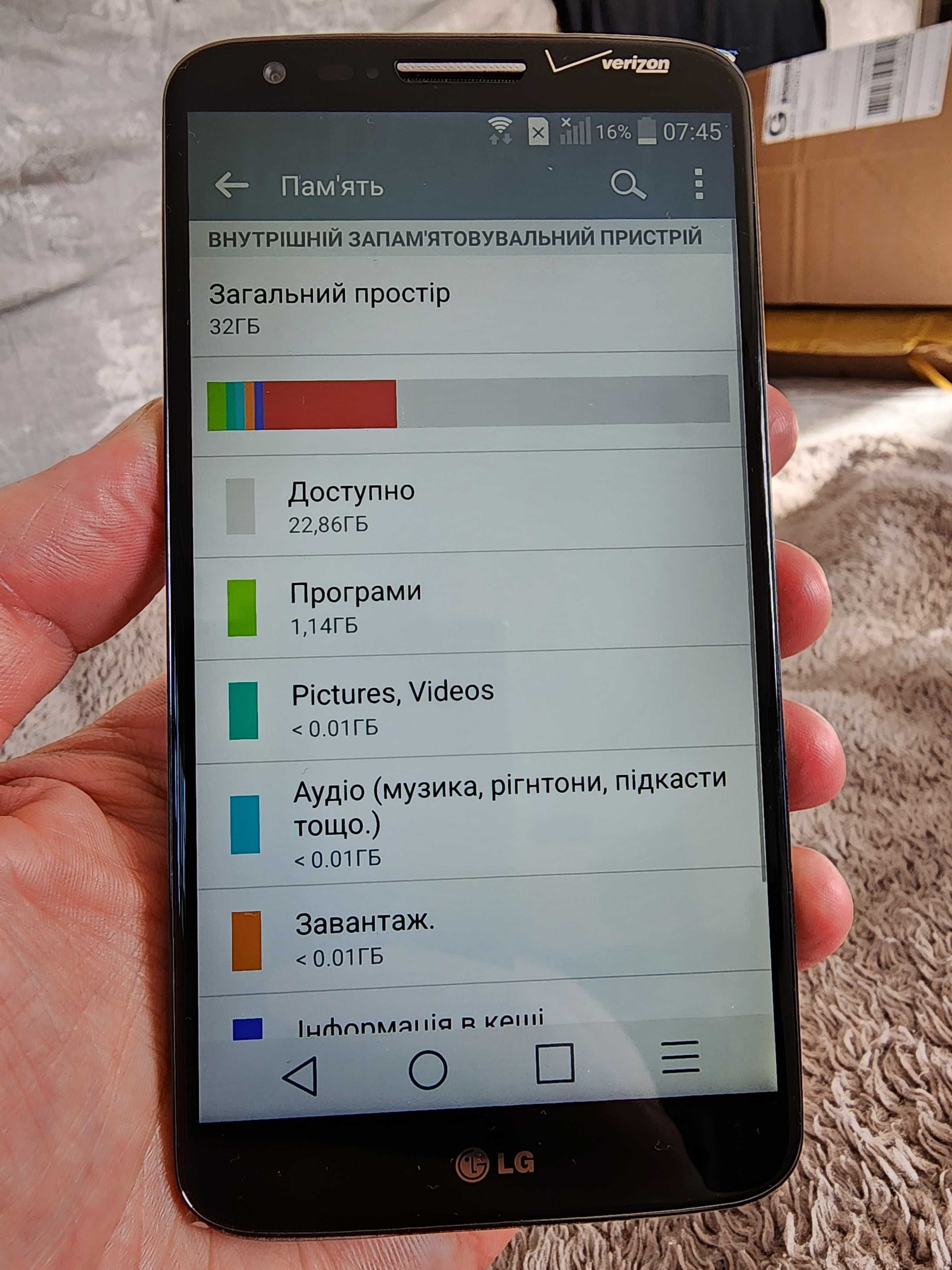 Смартфон LG G2 VS980 5.2" 32Gb CDMA/GSM 4G Новий не реф. сша.