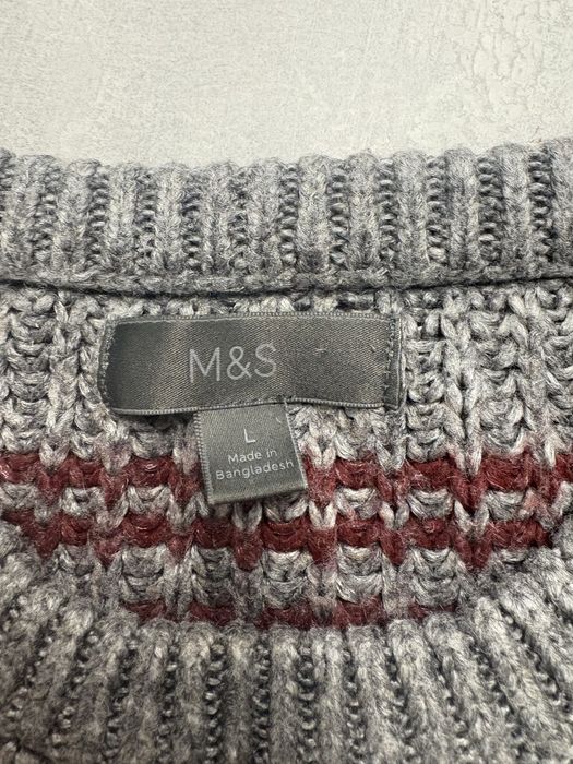 Sweter L męski casual outdoor męski z dodatkiem wełny