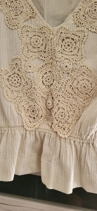 Bluzka hand made koronka