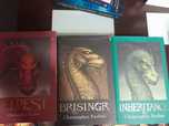 Eldest, Brisingr, Inheritance e Eragon de Cristopher Paolini