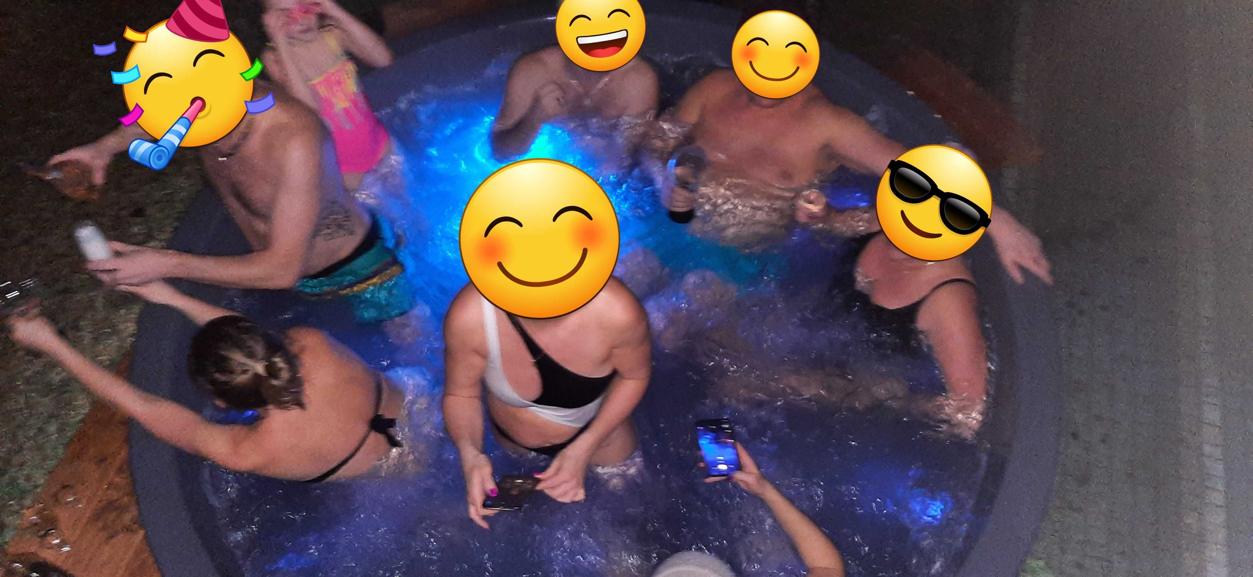 Duża Balia 10-cio osobowa, Bania mobilna, Jacuzzi. Wynajem