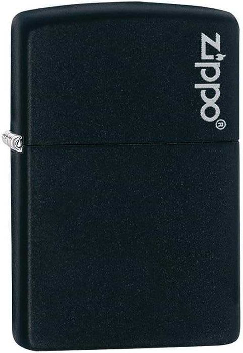 Zippo Zapalniczka Benzynowa, Elegancka Czarna Matowa, Black Matte