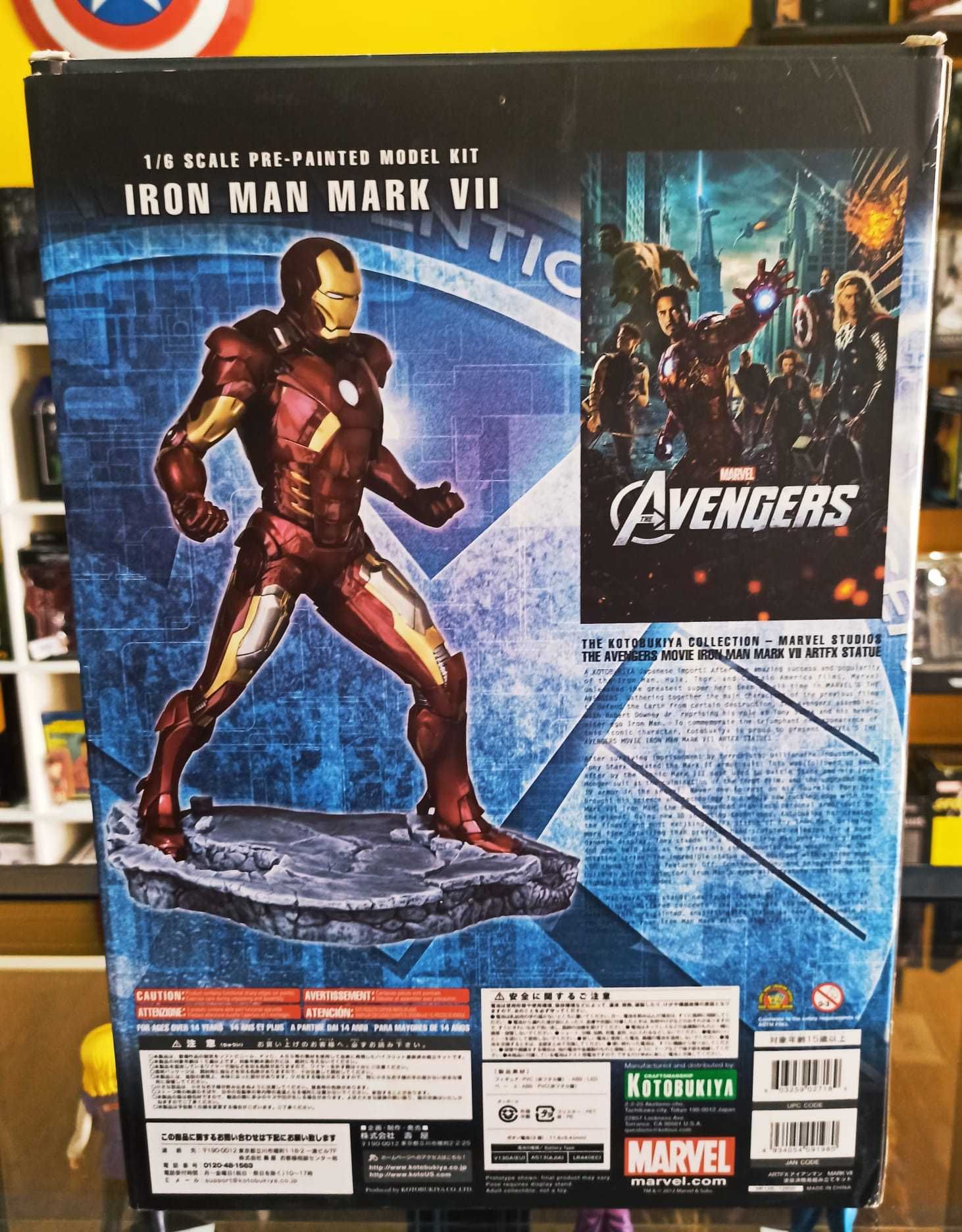 Estátua Marvel Iron Man