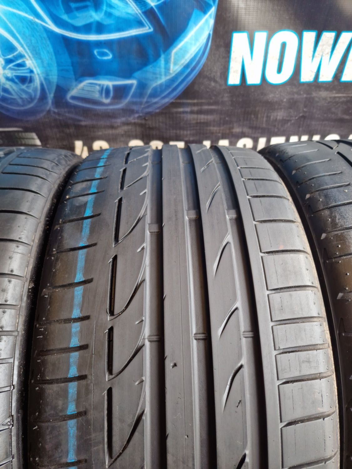 Opony letnie 245/35/18 Bridgestone Ranflat Komplet 7.2mm