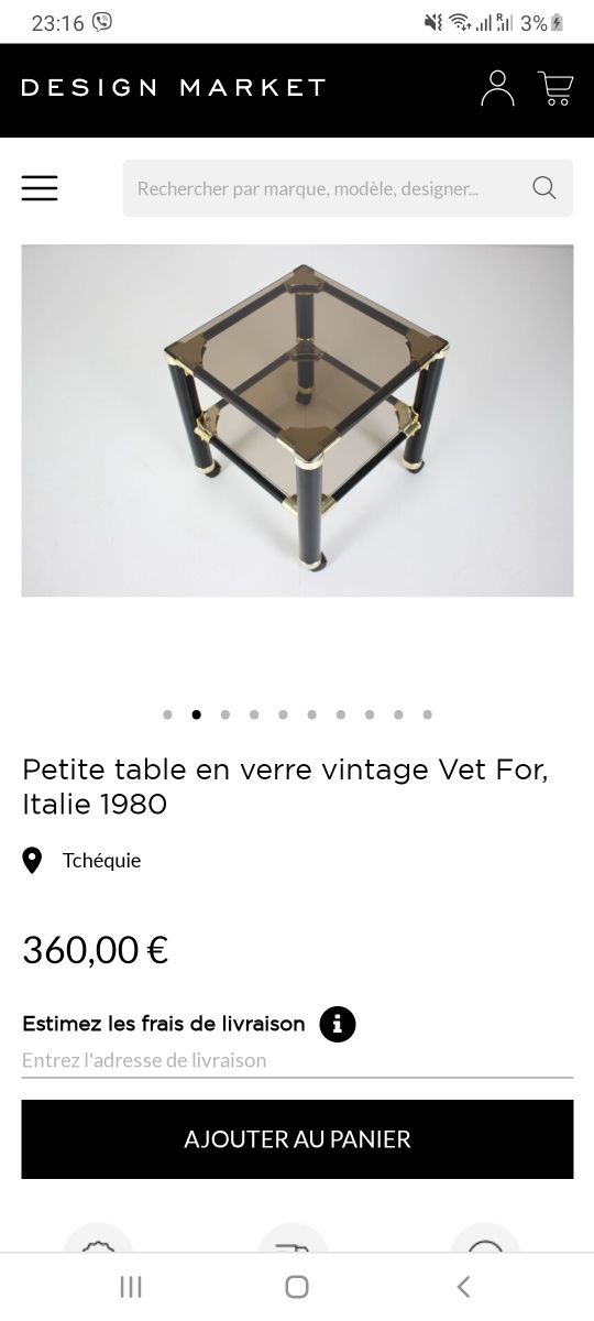 Журнальний столик склянний Італія VET FOR стол італійські меблі