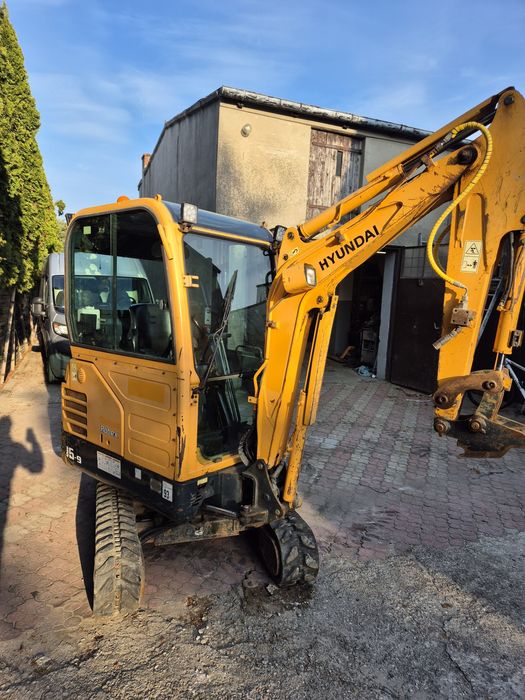 Minikoparka Hyundai Robex 16-9, 2014r, 3000mth mini koparka 1820kg