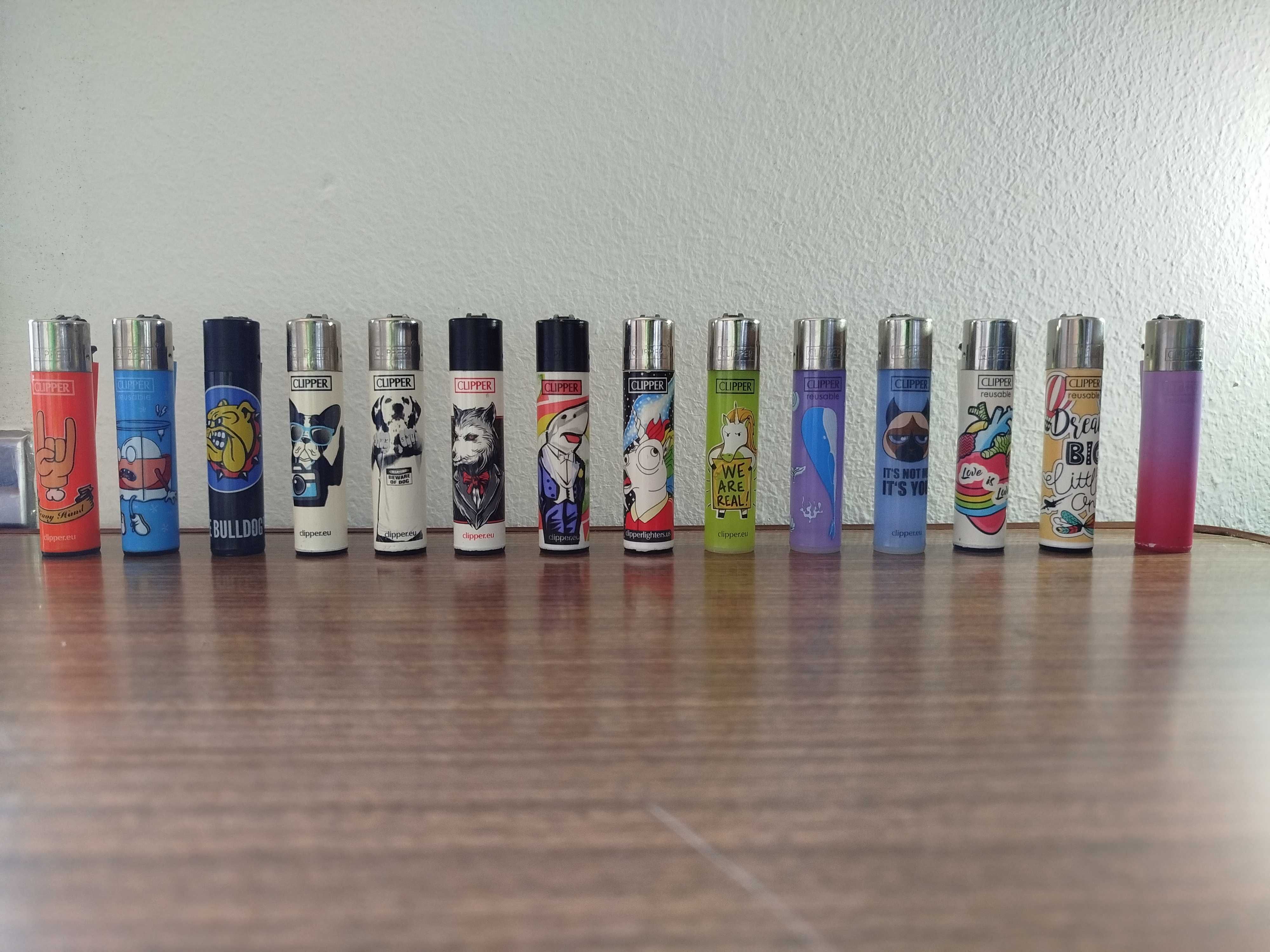 Isqueiros da Marca Clipper