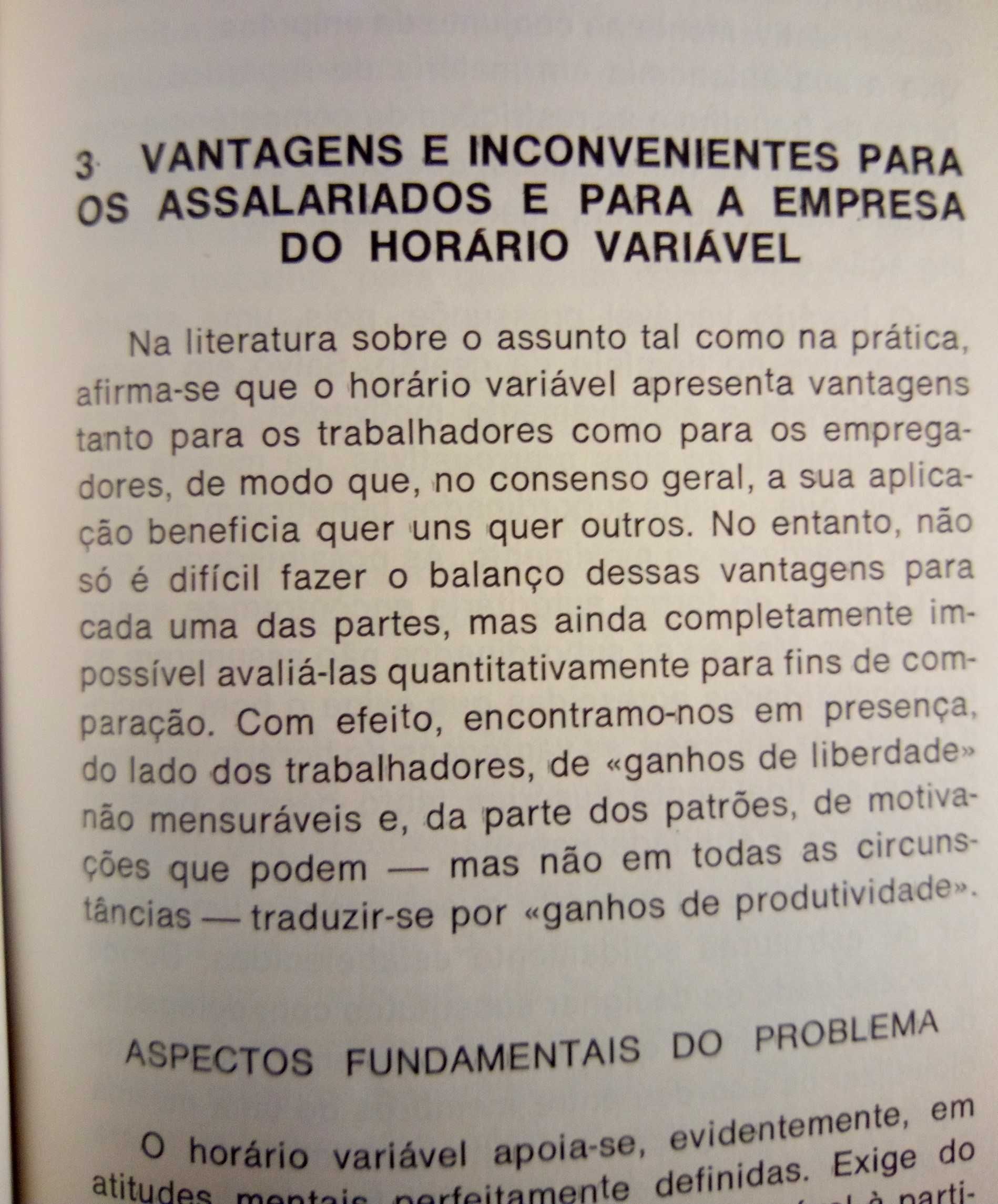 O horário variável, Heinz Allenspach. 1977