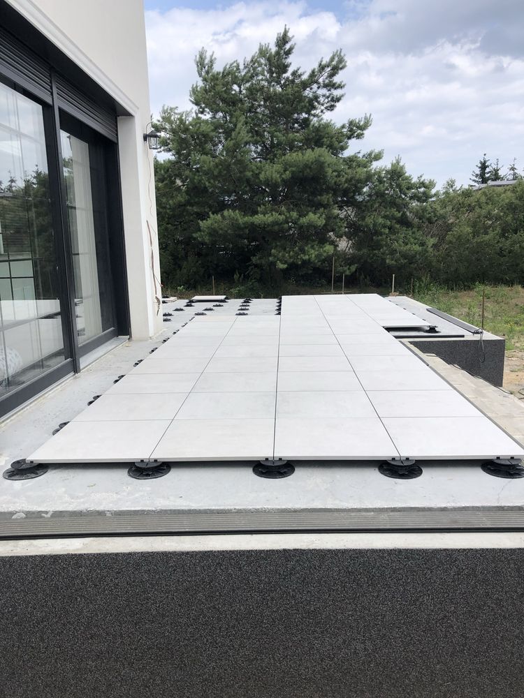Plytki Tarasowe 60/60 XXL Grubasy Lalm Nero Gres 20 MM płyta 2 CM
