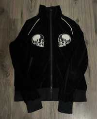 number nine velour zip hoodie