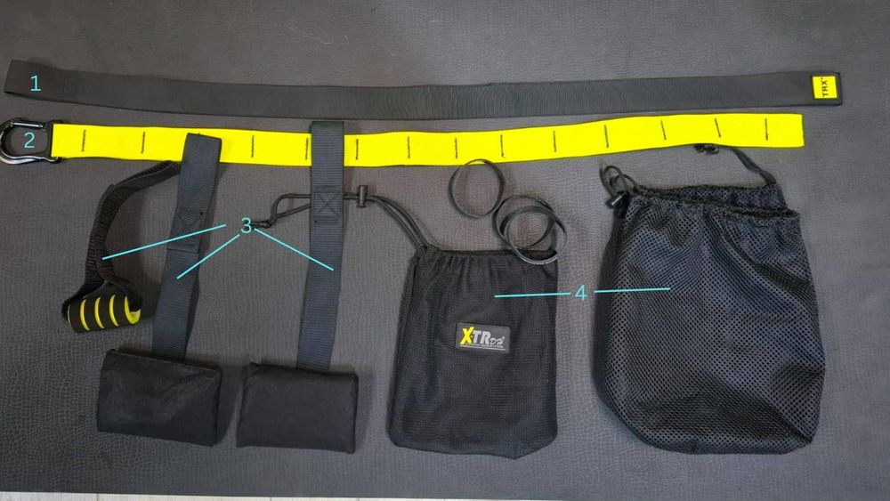 TRX (ТРХ), Гантели, Фит-бар, Мяч для фитнеса, Фитбол