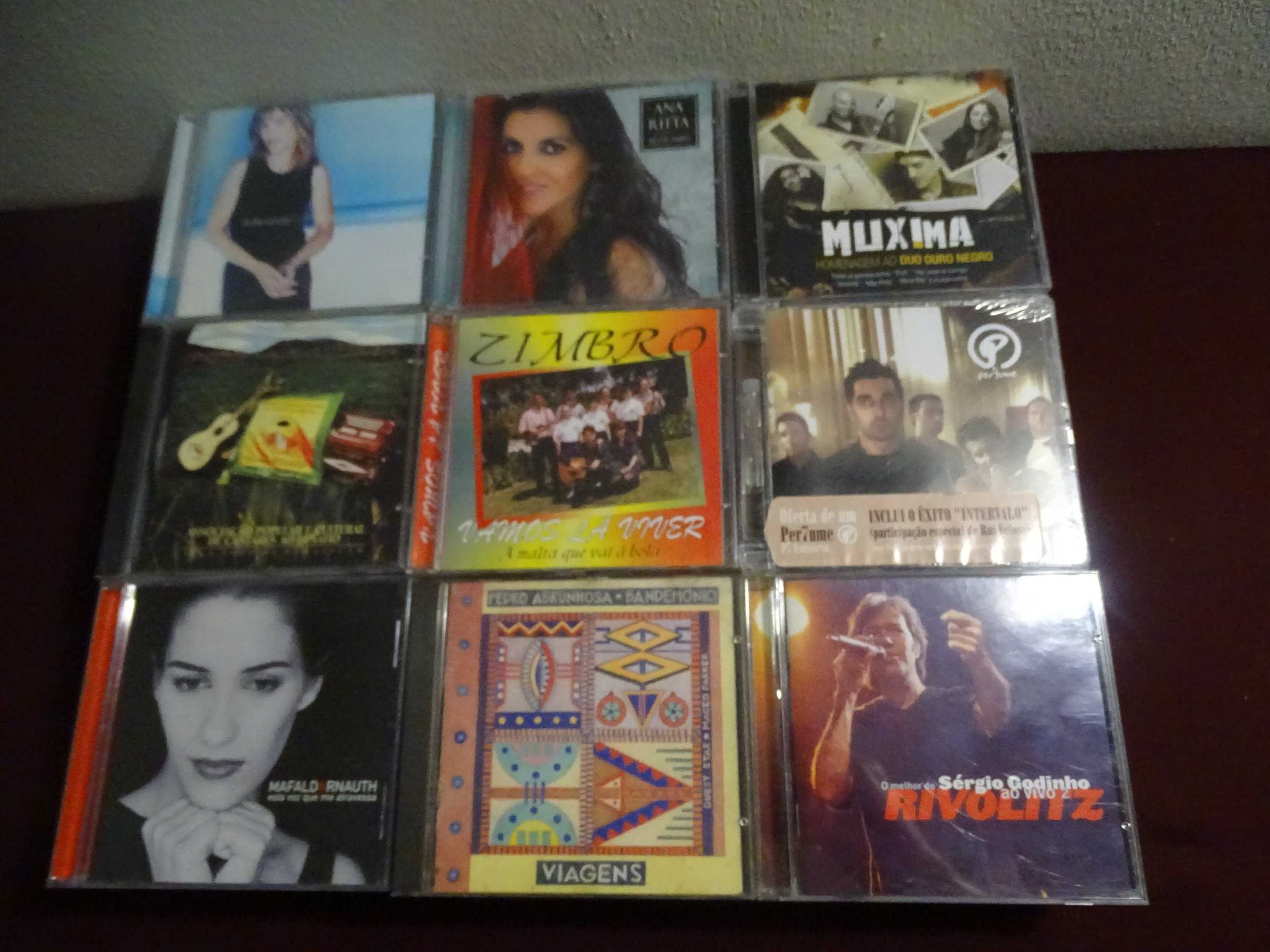 Lote de CDs Musica Portuguesa usados em bom estado 3 euros cada CD