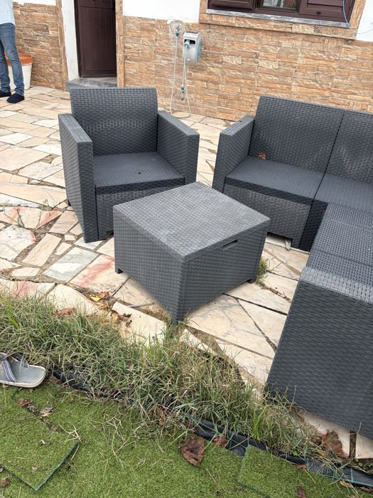 Conjunto de sofá de quintal