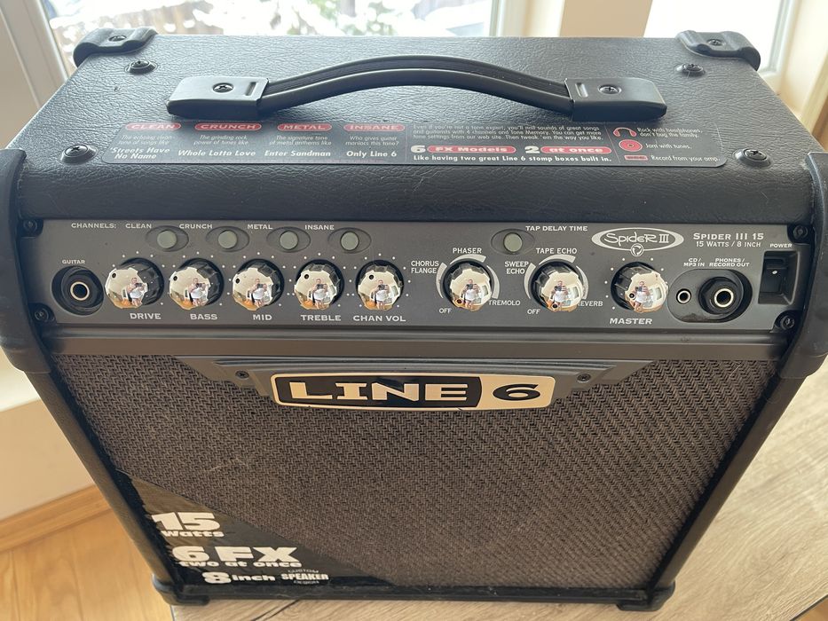 Комбопідсилювач Spider Line 6