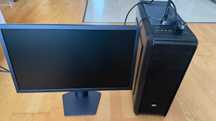 Komputer PC/Ryzen 5600x/32gb ram/1tb/gtx 1060 6gb/24" 1080p 144hz