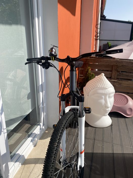 Rockrider st 120 com travões shimano mt200