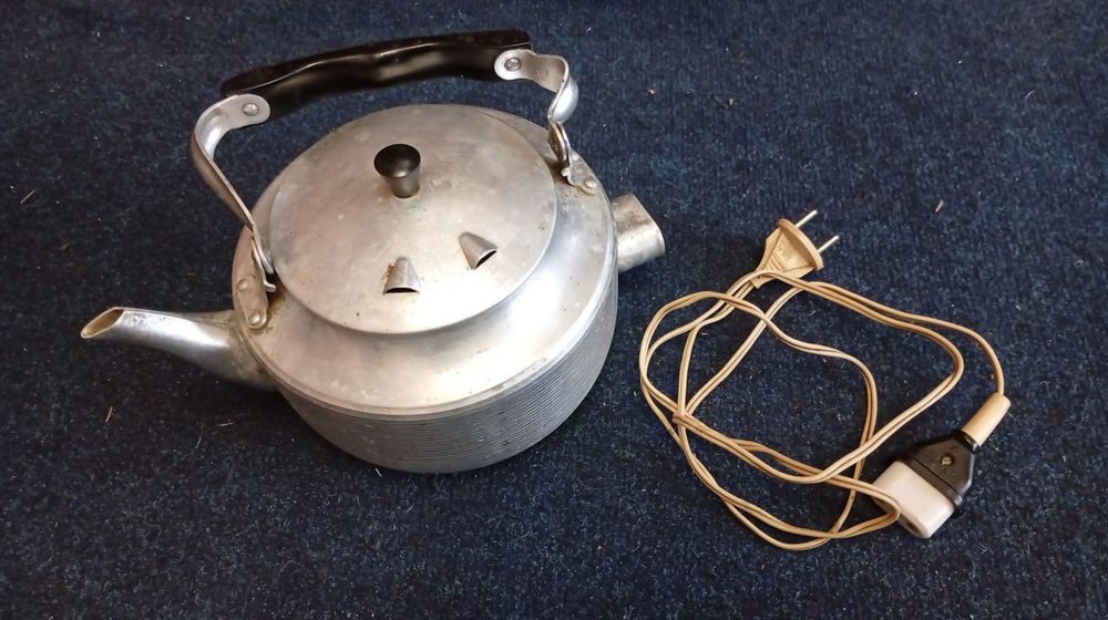 Электрочайник ЭЧ алюминиевый ссср