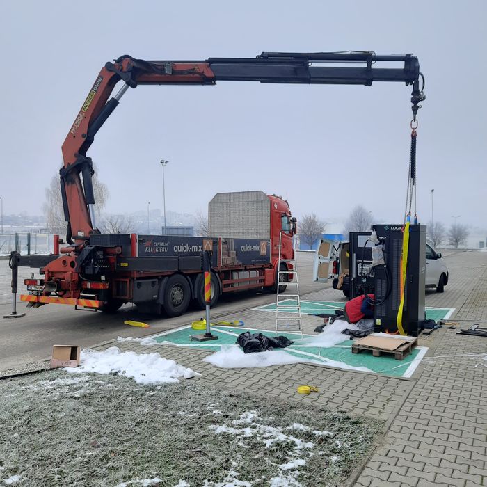 Usługi transportowe HDS Palety Maszyny Dźwigowe Zadzwoń zapytaj