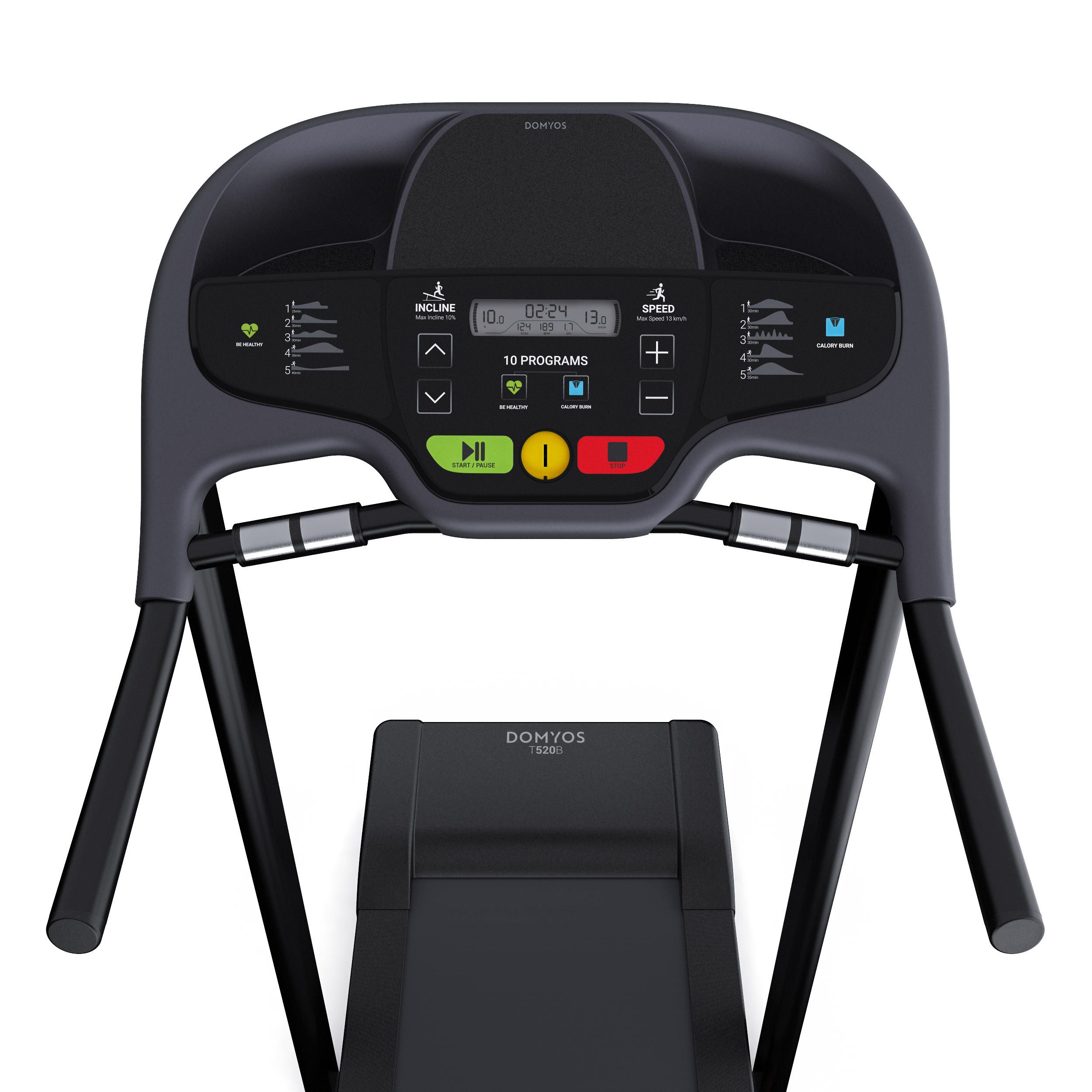 Passadeira de Corrida T520B Conforto, 13 km/h, 43x121cm