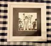 quadro mini painel azulejo faiança