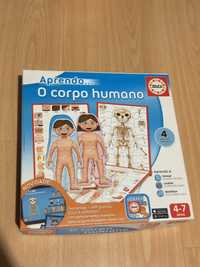 Jogo “Aprendo o Corpo Humano” para crianças