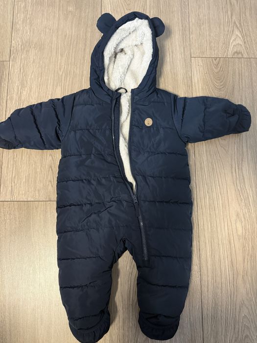 Granatowy kombinezon H&M rozmiar 74