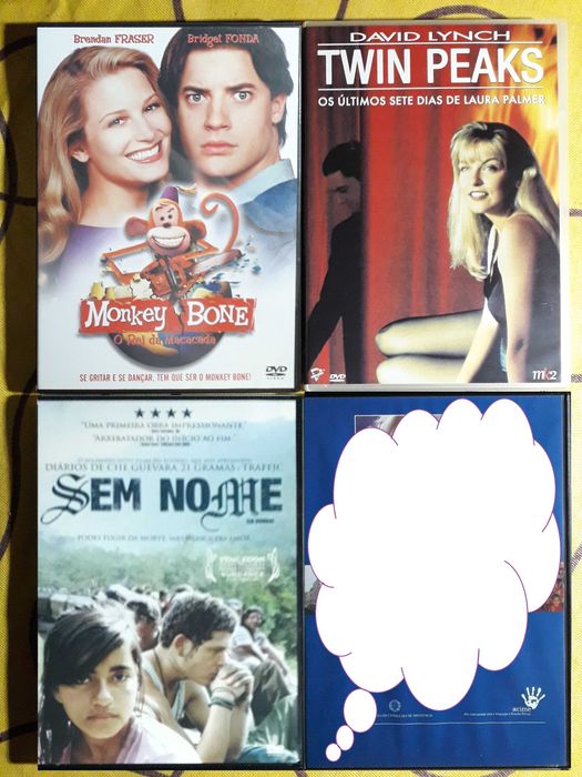 A: DVDs Filmes 0,40 cêntimos Comédia, Terror, Românticos, Ficção
