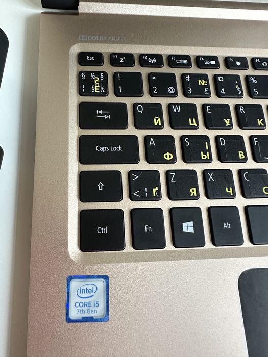 Acer swift 7 убийца Macbook Air | Corei5gen7 | 250SSDM2 | Windows 11