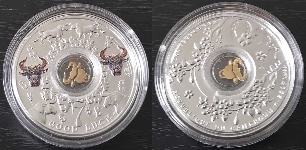 Kolekcja 7 monet z serii Szczęśliwa siódemka