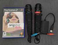 Mikrofony Singstar PS2 PS3 + gra