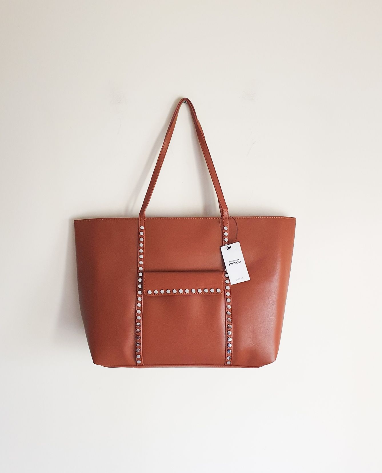 Torba torebka cognac shopper Pimkie