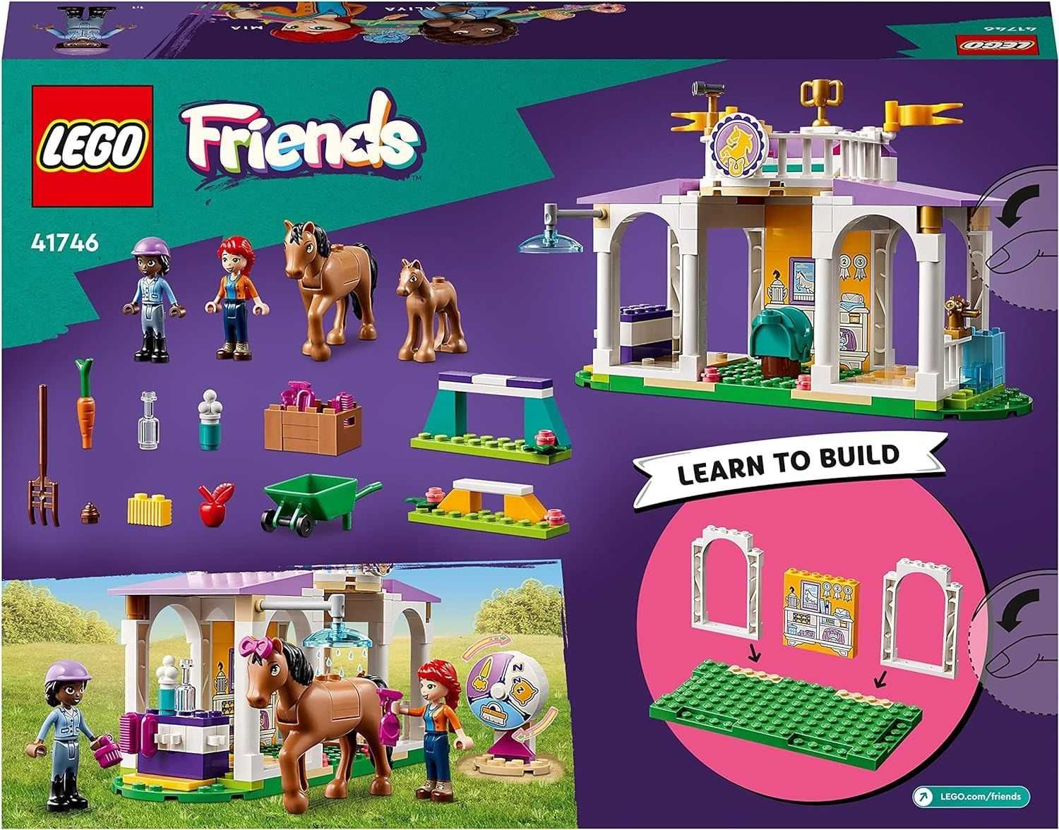 Klocki LEGO Friends, nowe, Szkolenie koni, 41746, 4+