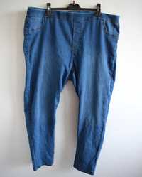 In Extenso 46 3xl 4xl spodnie tregginsy jeansy wysoki stan