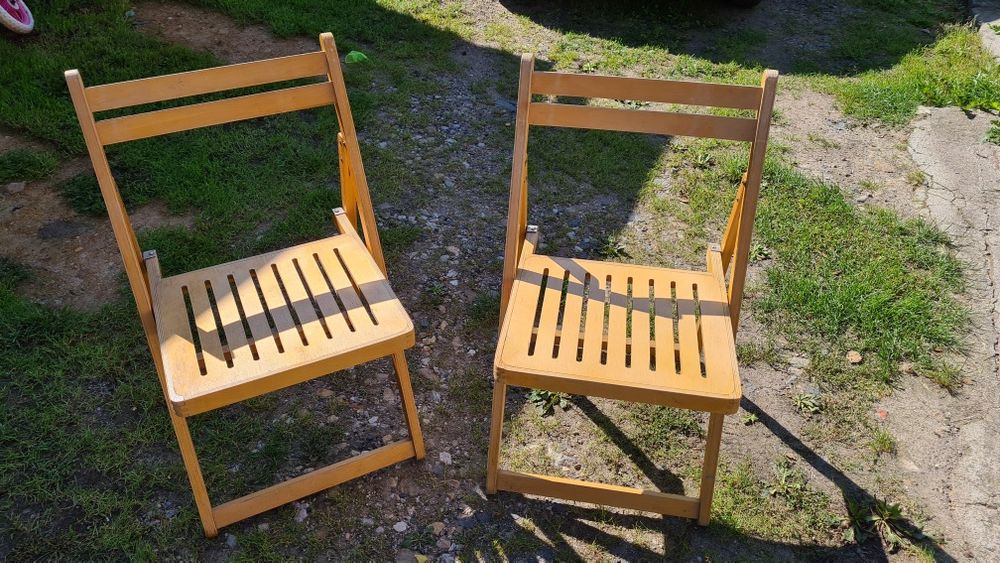 Krzesla drewniane ogrodowe