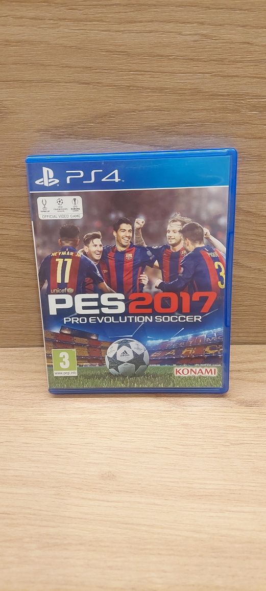 gra PES 2017 ps4.