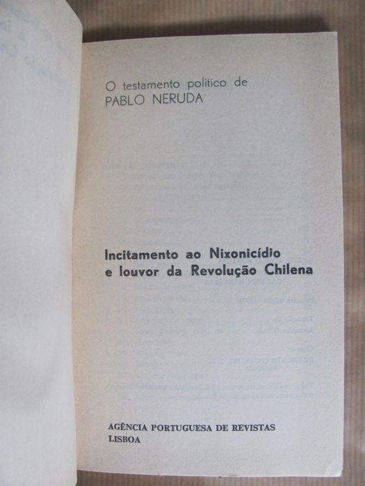 O Testamento Poético de Pablo Neruda