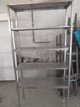 Estante prateleiras em inox