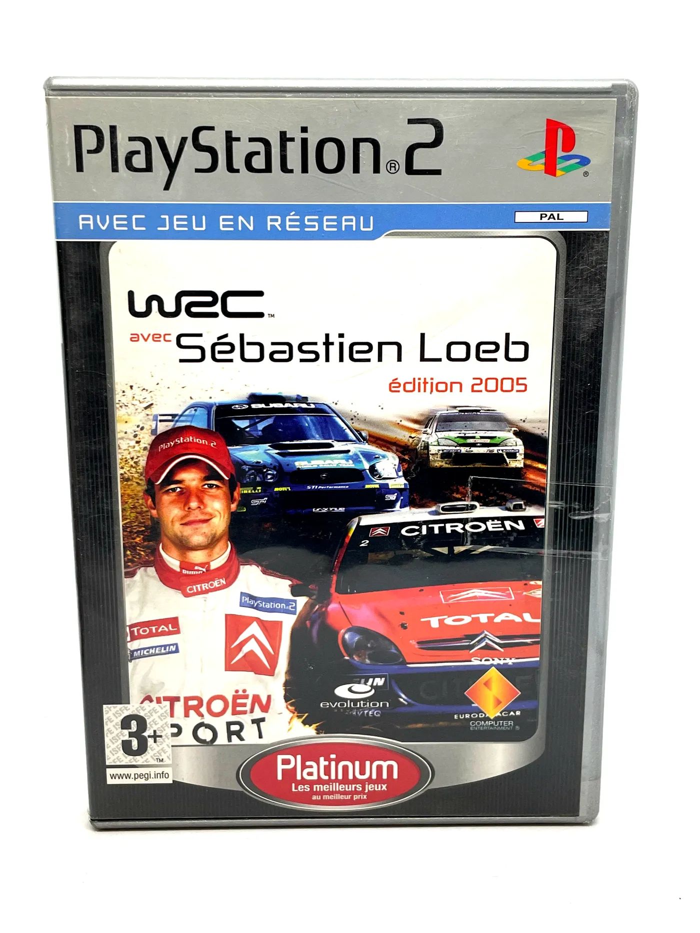 WRC Sebastien Loeb Edition 2005 PS2 Po Angielsku