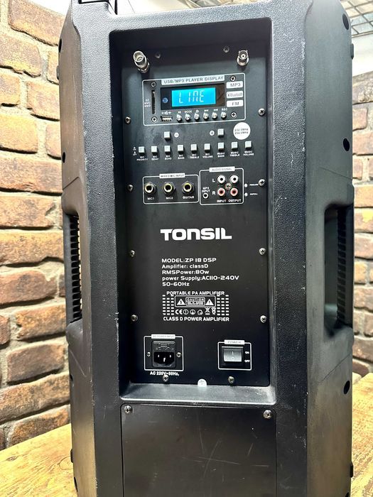 Głośnik bluetooth Tonsil ZP 18 DSP