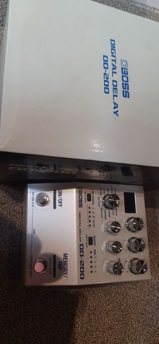 Boss DD200 digital delay.