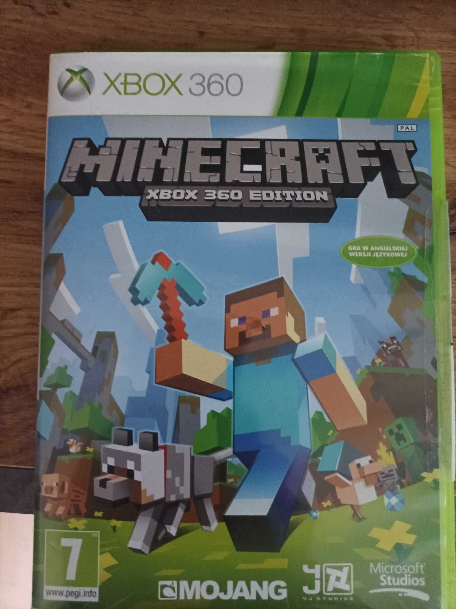 Xbox 360 - Pady - Minecraft i inne