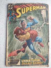 Komiks Superman DC Comics * Unnatural Disasters Nienaturalny przypadek